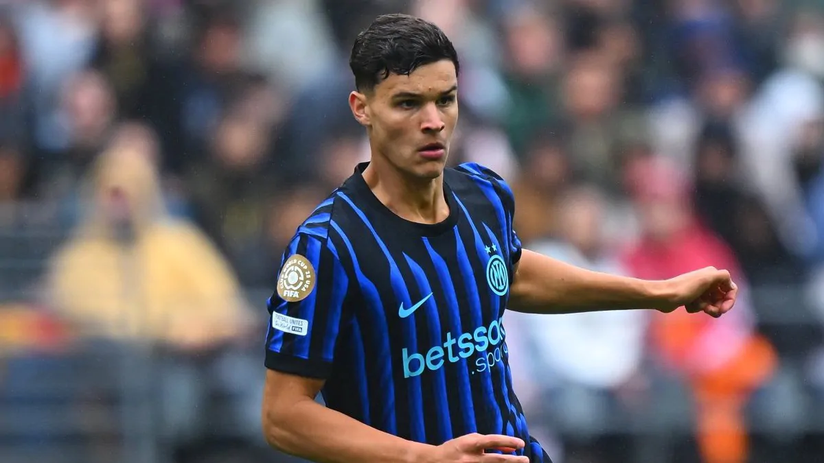 Valentin Carboni con la maglia dell'Inter