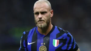 Federico Dimarco con la maglia dell'Inter