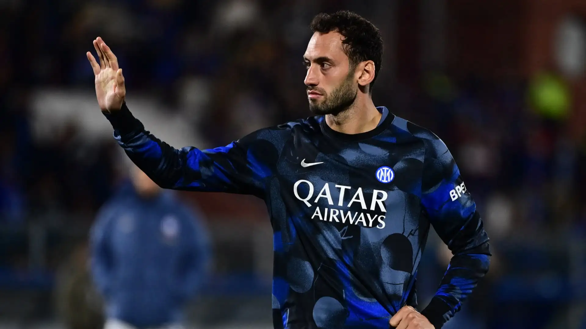 Calhanoglu con la maglia dell’Inter