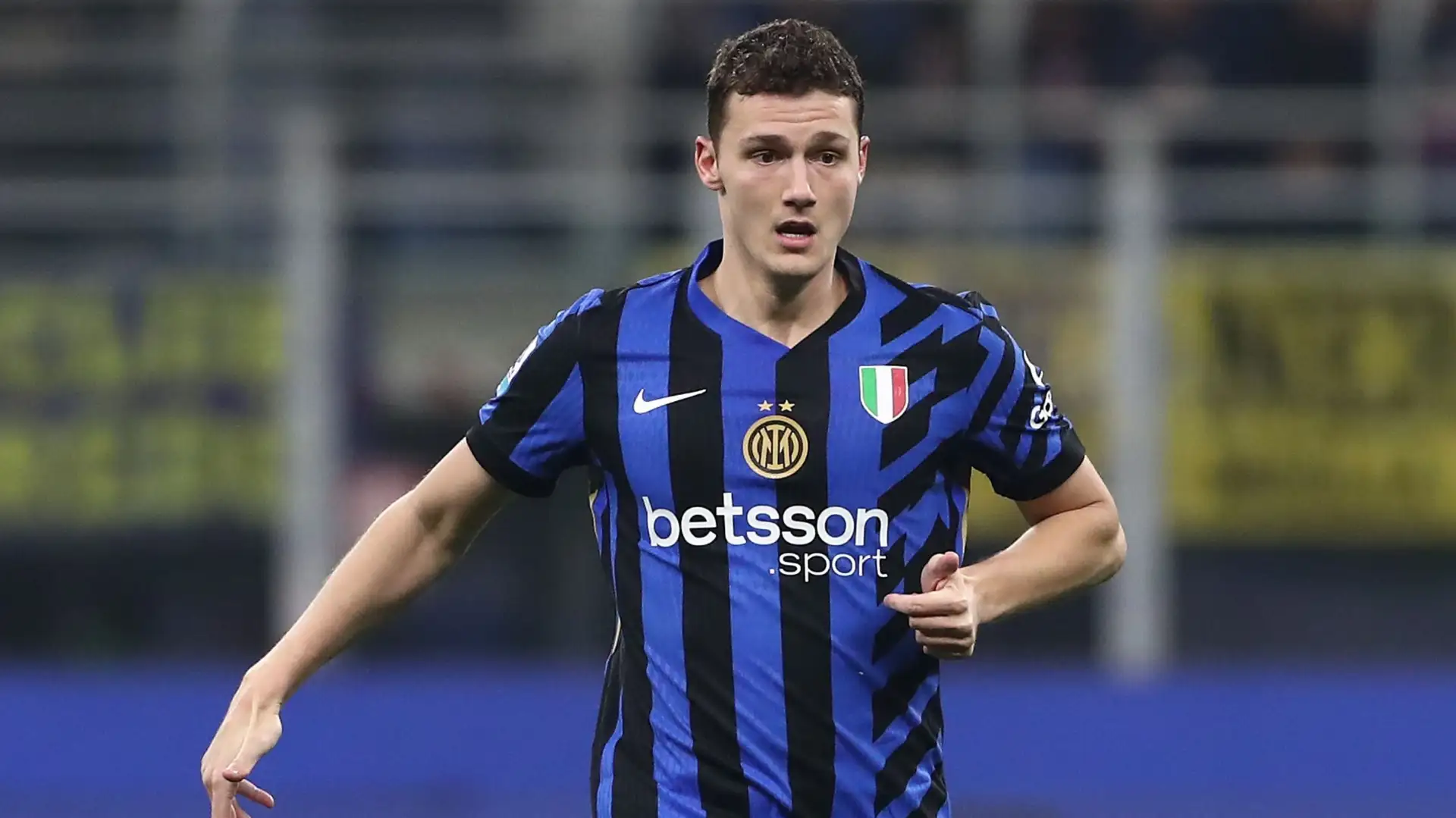 Pavard con la maglia dell’Inter