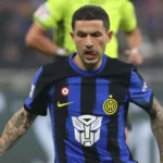 Sensi con la maglia dell'Inter