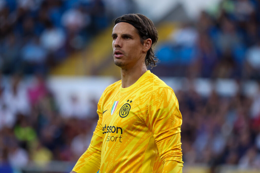 Yann Sommer con la maglia dell'Inter