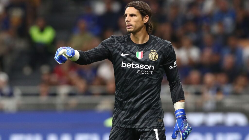 Yann Sommer con la maglia dell'Inter