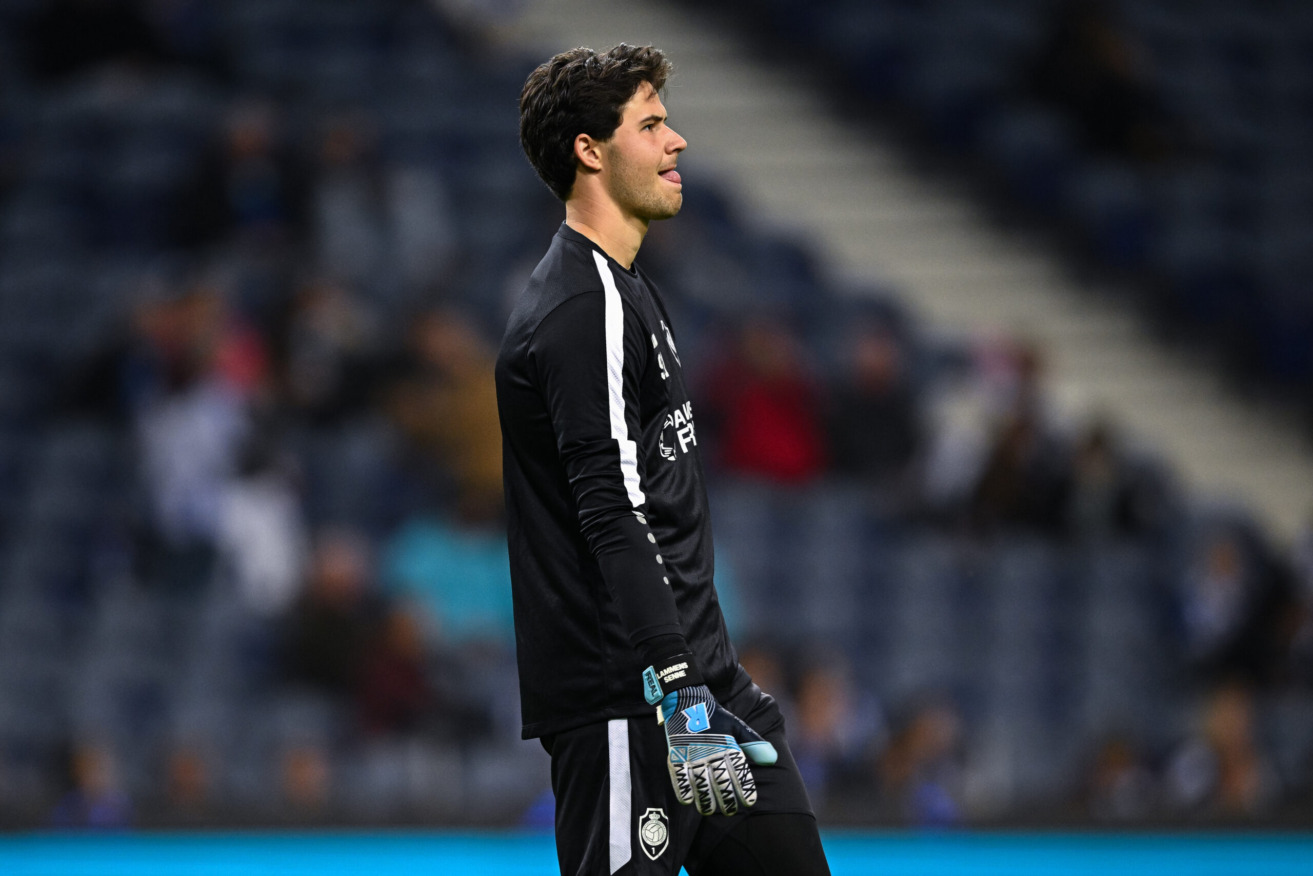 Lammens con la maglia dell'Anversa