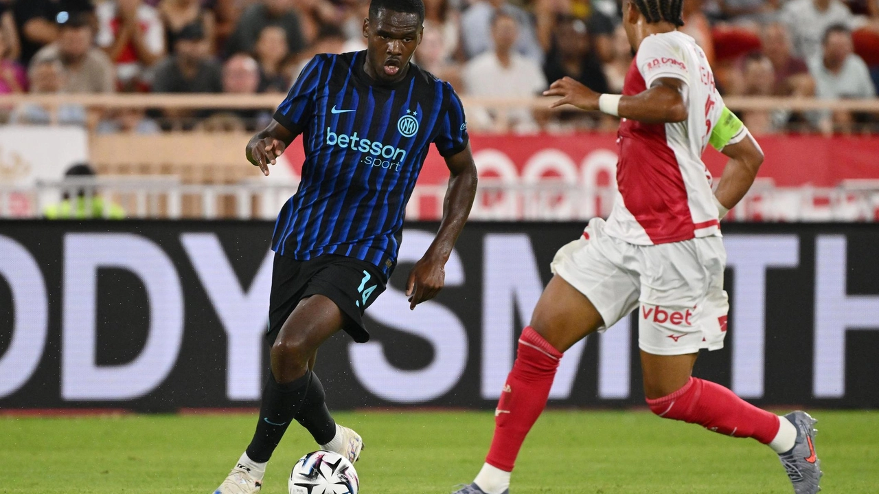 Bonny con la maglia dell'Inter