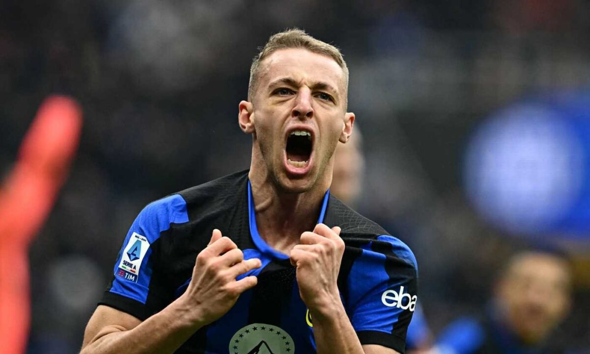 Frattesi con la maglia dell'Inter