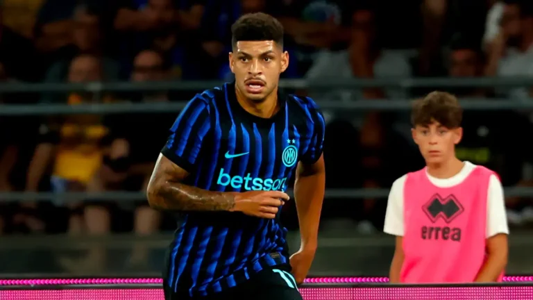 Luis Henrique con la maglia dell'Inter