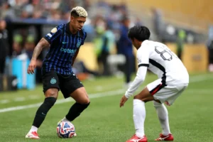 Luis Henrique con la maglia dell'Inter