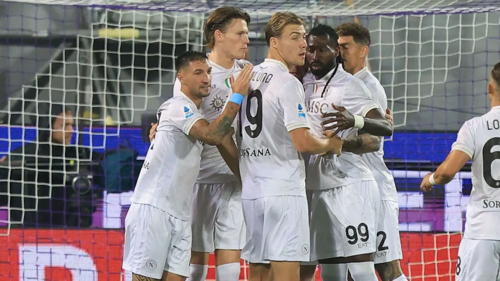 Il Napoli vince a Firenze