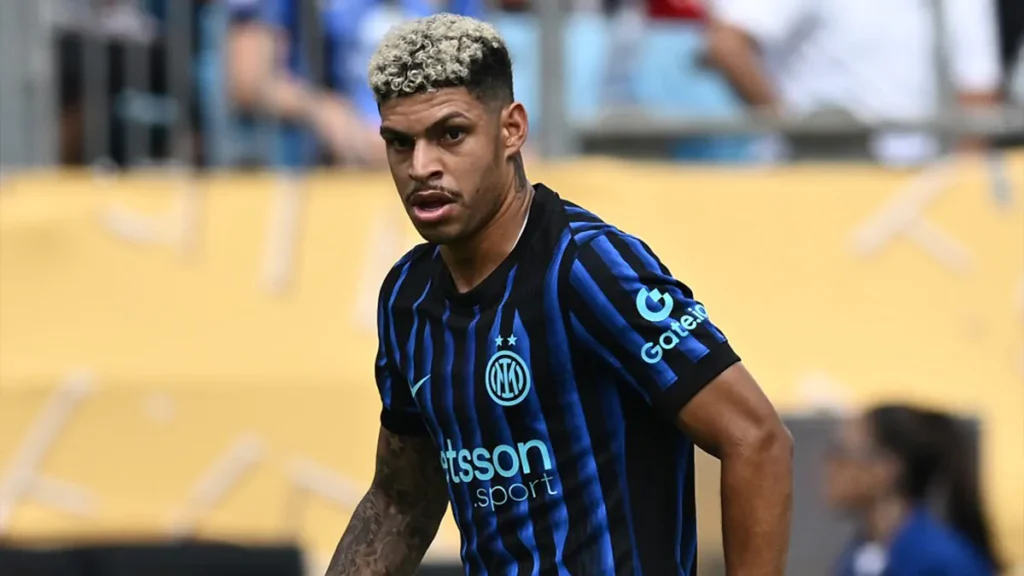 Luis Henrique con la maglia dell'Inter