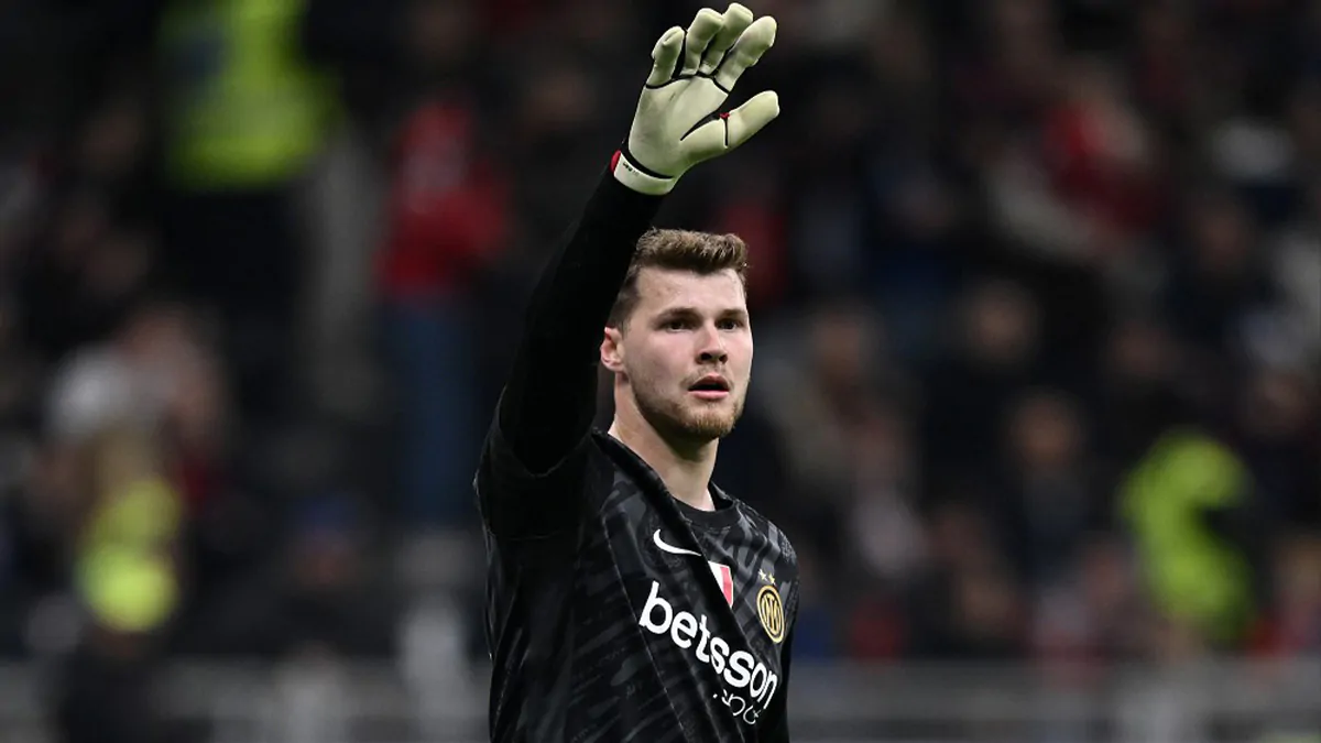 Josep Martinez con la maglia dell'Inter