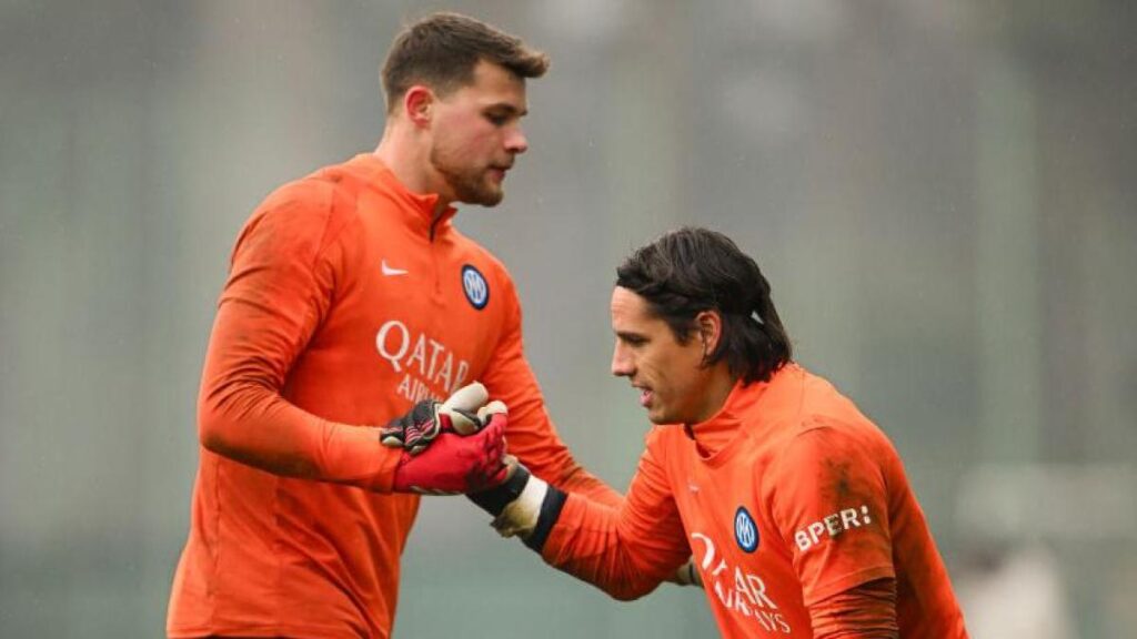 Josep Martinez e Yann Sommer con la maglia dell'Inter