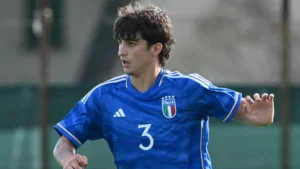 Cocchi con la maglia dell'Italia