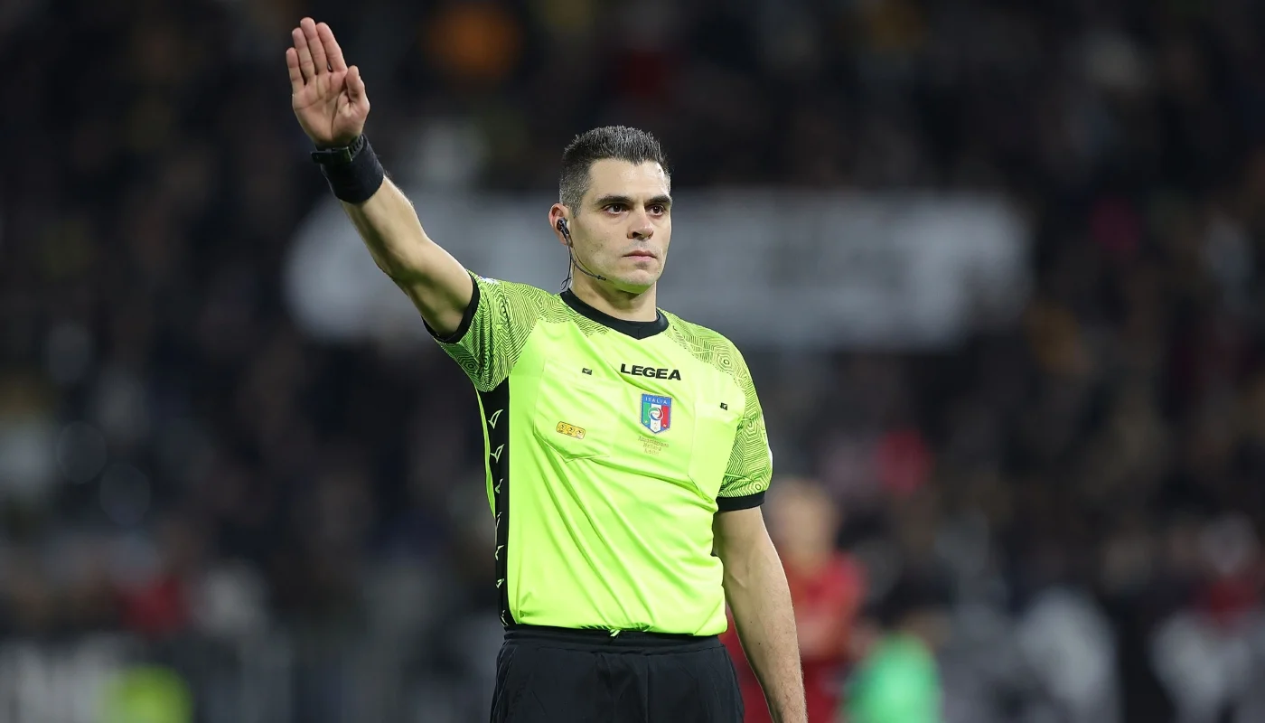 inter fiorentina la designazione arbitrale fischietto a sozza