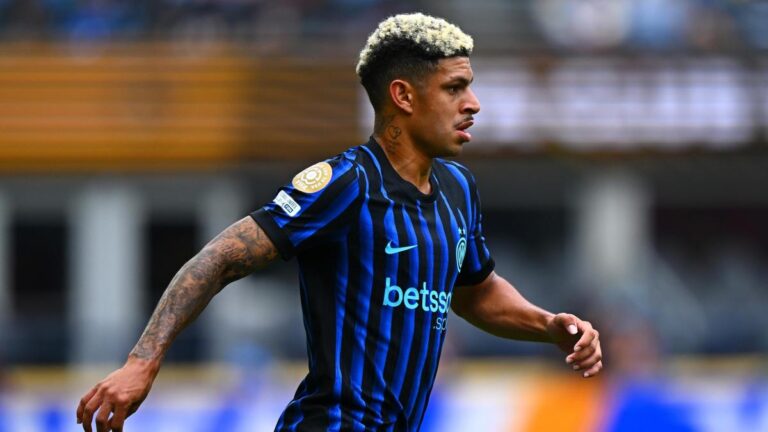 Luis Henrique con la maglia dell'Inter