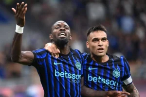 Lautaro Martinez e Thuram, Inter