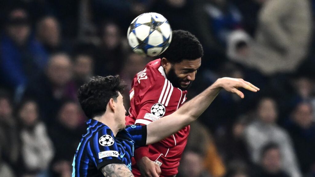 Bastoni in Inter-Liverpool