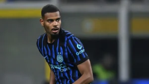 Andy Diouf con la maglia dell'Inter